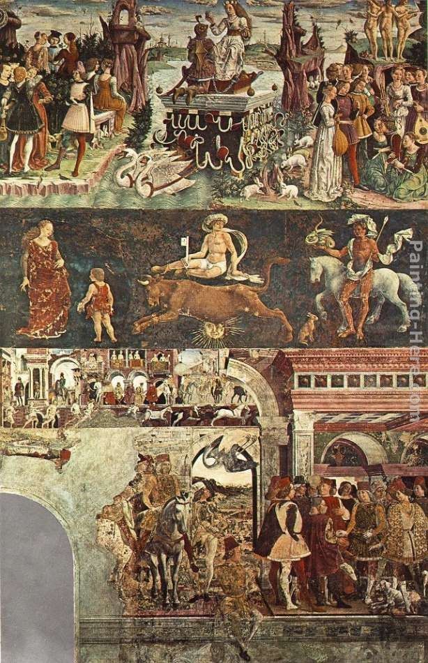 Francesco del Cossa Allegory of April Triumph of Venus
